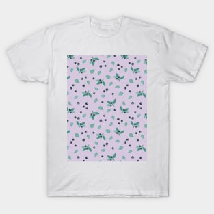 Blueberry pattern T-Shirt